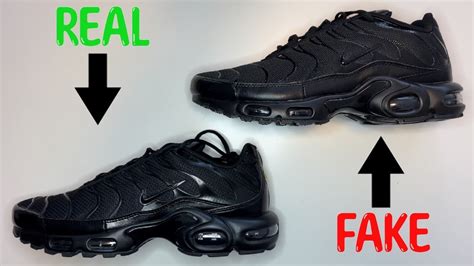 fake nike tns vs real|nike authentic check.